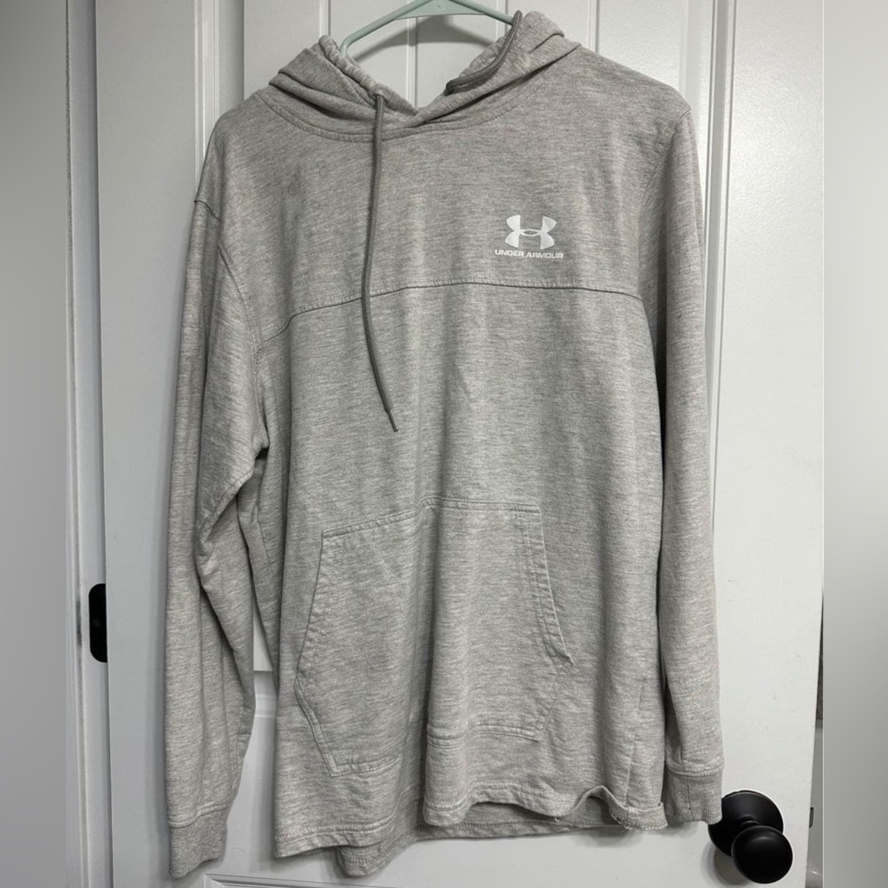 Grey Under Armour Hoodie Women’s Size Large